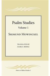 Psalm Studies, Volume 1