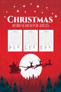 Christmas Word Search for Adults
