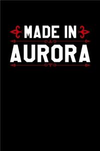 Notizbuch Made in Aurora