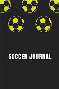Soccer Journal Notebook