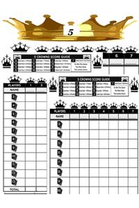 5 Crowns Score Sheets
