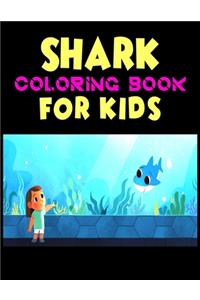 Shark Coloring Book For kids