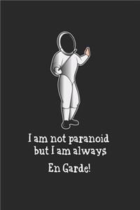 Fencing Notebook - Fencer Journal Planner