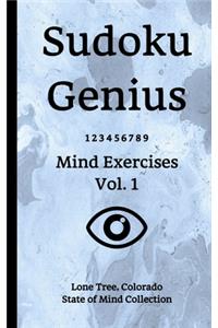 Sudoku Genius Mind Exercises Volume 1