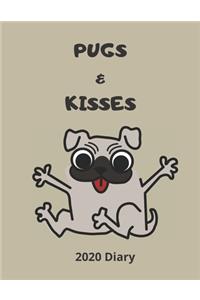 Pugs & Kisses 2020 Diary