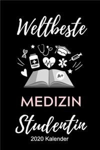Weltbeste Medizin Studentin 2020 Kalender