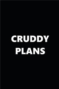 2020 Daily Planner Funny Humorous Cruddy Plans 388 Pages