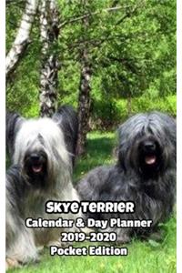 Skye Terrier Calendar & Day Planner 2019-2020 Pocket Edition