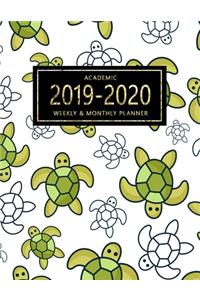 Academic 2019-2020 Weekly & Monthly Planner