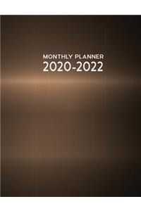 Monthly Planner 2020 - 2022