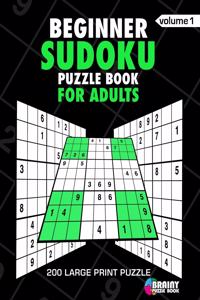 Begineer Sudoku Puzzle Book For Adults