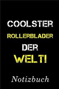 Coolster Rollerblader Der Welt Notizbuch