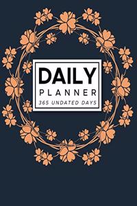 Daily Planner 365 Undated Days