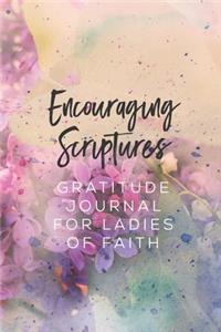 Encouraging Scriptures Gratitude Journal for Ladies of Faith