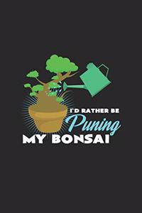 Puning my bonsai