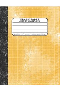 Graph Paper Composition Notebook