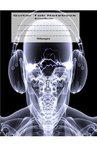 Guitar Tab Music Notebook