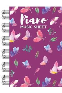 Piano Music Sheet