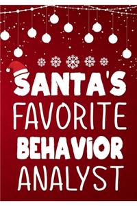 Santa's Favorite Behavior Analyst