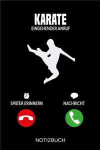 Karate Eingehender Anruf