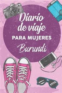 Diario De Viaje Para Mujeres Burundi