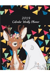 2019 Calendar Weekly Planner