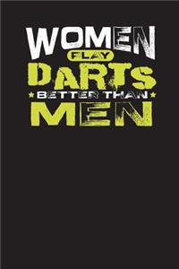 Women Play Darts Better Than Men