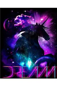Unicorn Dream Fantasy Notebook