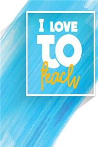 I Love to Teach