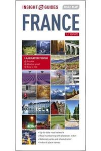 Insight Guides Road Map France