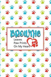Brownie Leaves Paw Prints on My Heart