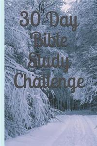 30 Day Bible Study Challenge