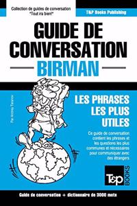 Guide de conversation - Birman - Les phrases les plus utiles