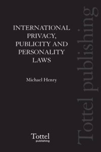 International Privacy, Publicity and Personality Laws