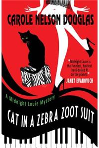 Cat in a Zebra Zoot Suit