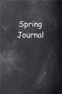 Spring Journal Chalkboard Design