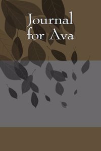 Journal for Ava