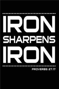 Iron Sharpens Iron Proverbs 27