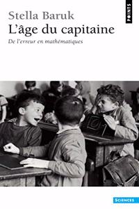 Age Du Capitaine. de L'Erreur En Math'matiques(l')