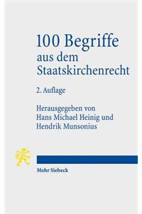 100 Begriffe aus dem Staatskirchenrecht