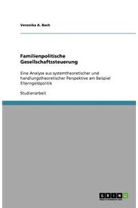 Familienpolitische Gesellschaftssteuerung