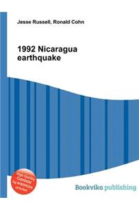 1992 Nicaragua Earthquake