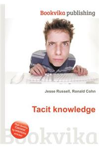 Tacit Knowledge