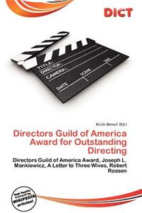 Directors Guild of America Award for Outstanding Directing