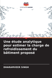étude analytique pour estimer la charge de refroidissement du bâtiment proposé
