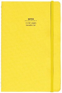 Nava Everything Medium Notebook, Yellow
