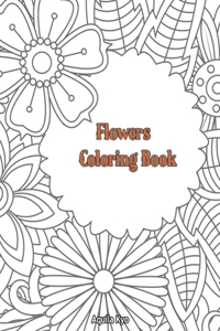 Flower Coloring Book