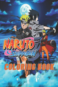 Naruto Shippuden Coloring Book