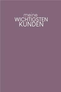 Meine wichtigsten Kunden