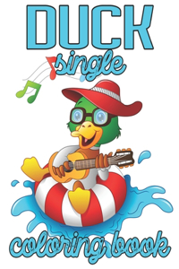 Duck Single Coloring Book